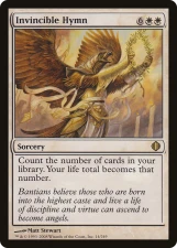 Invincible Hymn card image