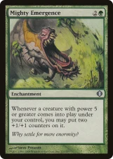 Mighty Emergence card image