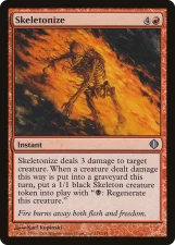 Skeletonize card image