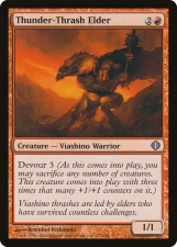 Thunder-Thrash Elder card image