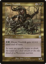 Ebony Treefolk card image