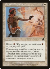Orim’s Thunder card image