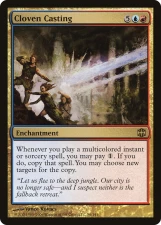 Cloven Casting card image