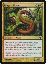 Gorger Wurm card image