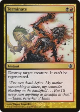 Terminate card image