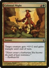 Colossal Might card image