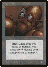 Brass Man card image