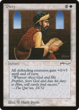 Piety card image