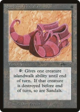 Sandals of Abdallah card image