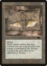 Ornithopter card image