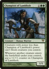 Champion of Lambholt card image