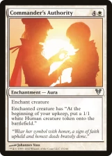 Commander’s Authority card image