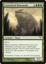 Craterhoof Behemoth card image