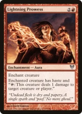 Lightning Prowess card image