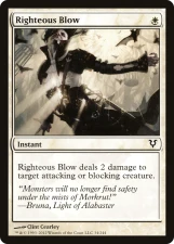 Righteous Blow card image