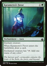 Karametra’s Favor card image