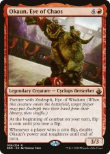 Okaun, Eye of Chaos card image