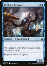 Reckless Scholar card image
