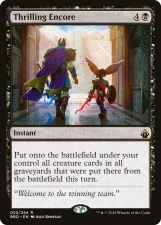 Thrilling Encore card image