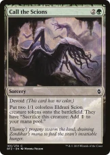 Call the Scions card image