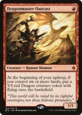 Dragonmaster Outcast card image