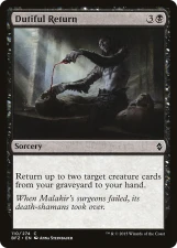 Dutiful Return card image