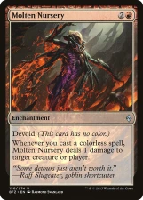Molten Nursery card image