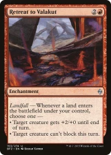 Retreat to Valakut card image