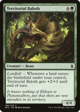 Territorial Baloth card image