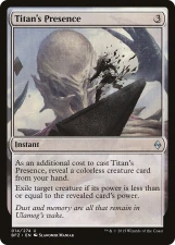 Titan’s Presence card image