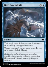 Dire Downdraft card image