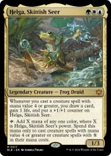 Helga, Skittish Seer card image