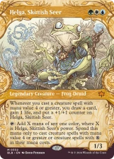 Helga, Skittish Seer card image