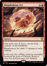 Blasphemous Act card image