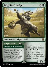 Brightcap Badger // Fungus Frolic card image