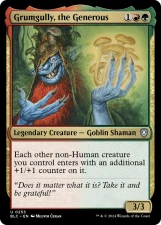 Grumgully, the Generous card image