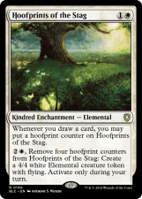 Hoofprints of the Stag card image