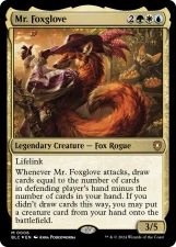 Mr. Foxglove card image