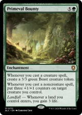 Primeval Bounty card image