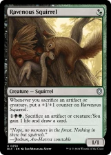 Ravenous Squirrel card image