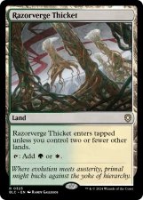 Razorverge Thicket card image