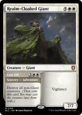 Realm-Cloaked Giant // Cast Off card image