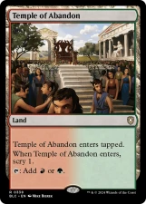 Temple of Abandon card image