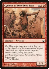 Cyclops of One-Eyed Pass card image