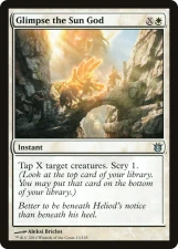 Glimpse the Sun God card image