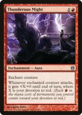 Thunderous Might card image