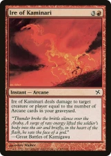Ire of Kaminari card image
