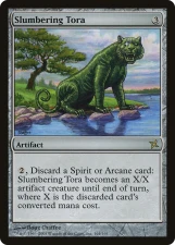 Slumbering Tora card image