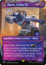 Blaster, Combat DJ // Blaster, Morale Booster card image