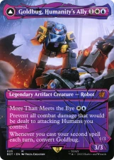Goldbug, Humanity’s Ally // Goldbug, Scrappy Scout card image